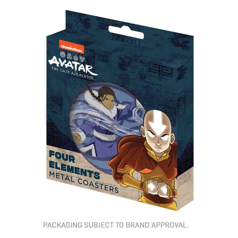Avatar The Last Airbender Coaster 4-Pack