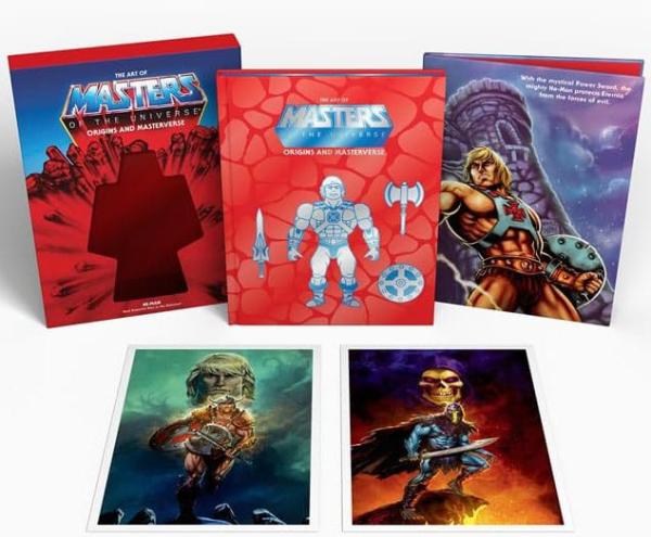 Masters of the Universe Art Book Origins and Masterverse Deluxe Edition