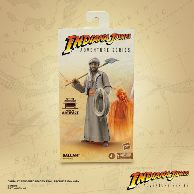 Indiana Jones Adventure Series Actionfigur Sallah (Raiders of the Lost Ark) 15 cm