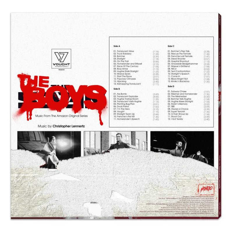 The Boys Original Television Soundtrack by Christopher Lennertz Vinyl 2xLP