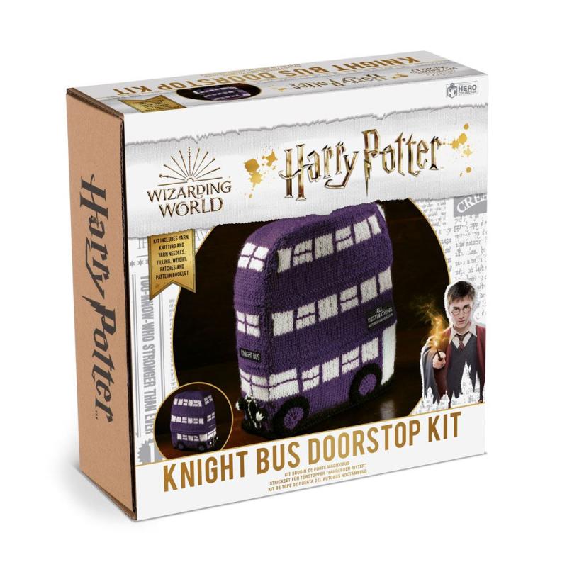 Harry Potter Knitting Kit Doorstop Knight Bus