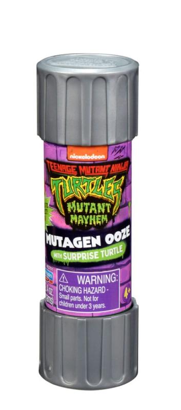 Teenage Mutant Ninja Turtles: Mutant Mayhem Ooze Cannisters with Figures Assortment (12)
