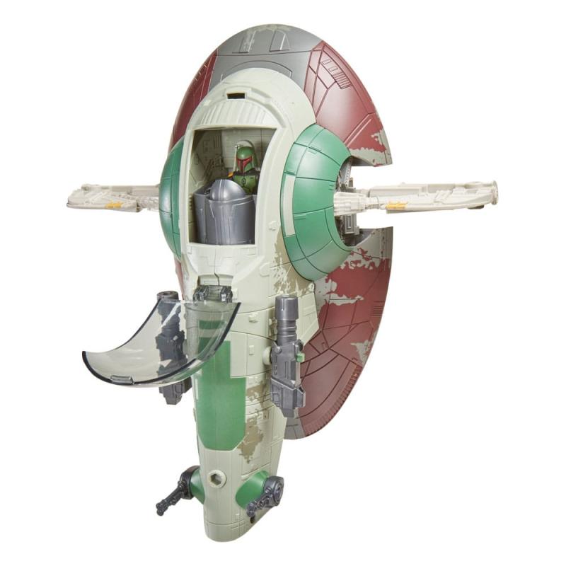 Star Wars Mission Fleet Fahrzeug Vehicle with Figure Firespray with Boba Fett 6 cm