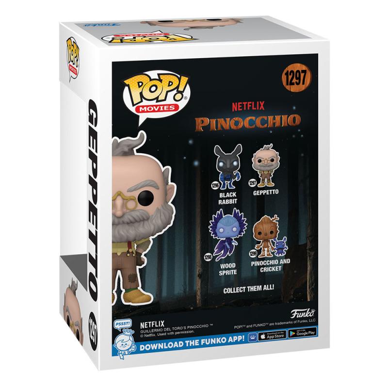 Pinocchio POP! Movies Vinyl Figure Geppeto 9 cm
