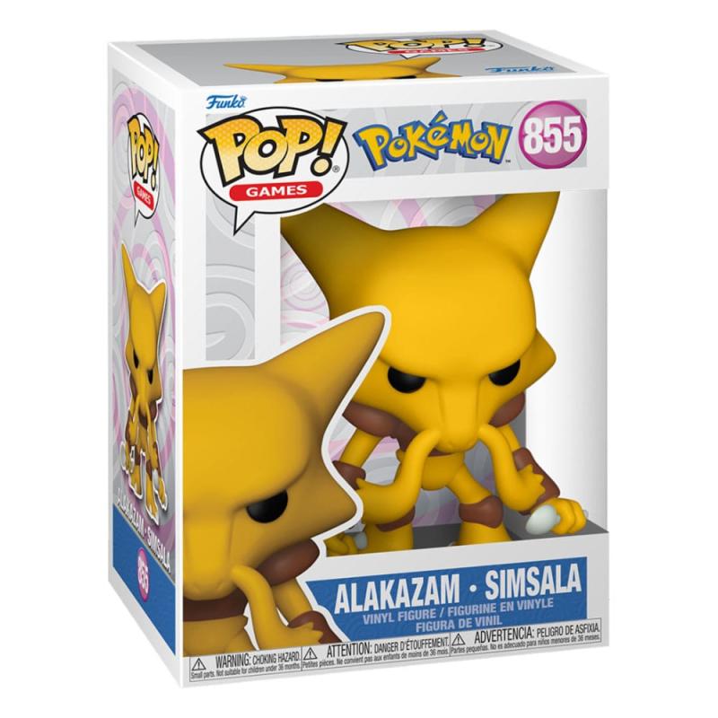 Pokemon POP! Games Vinyl Figure Alakazam (EMEA) 9 cm