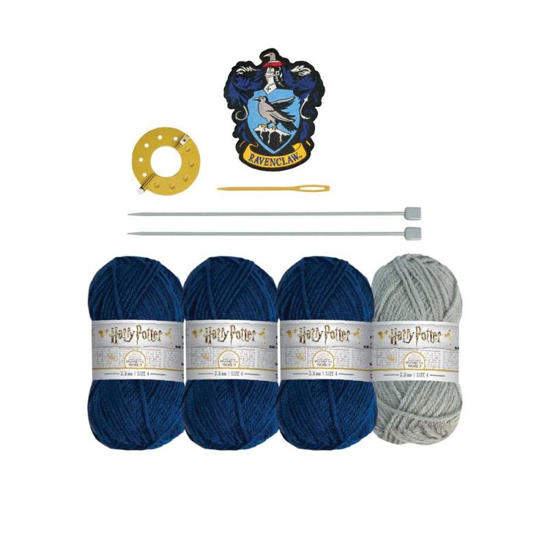Harry Potter Knitting Kit Beanie Hat Ravenclaw