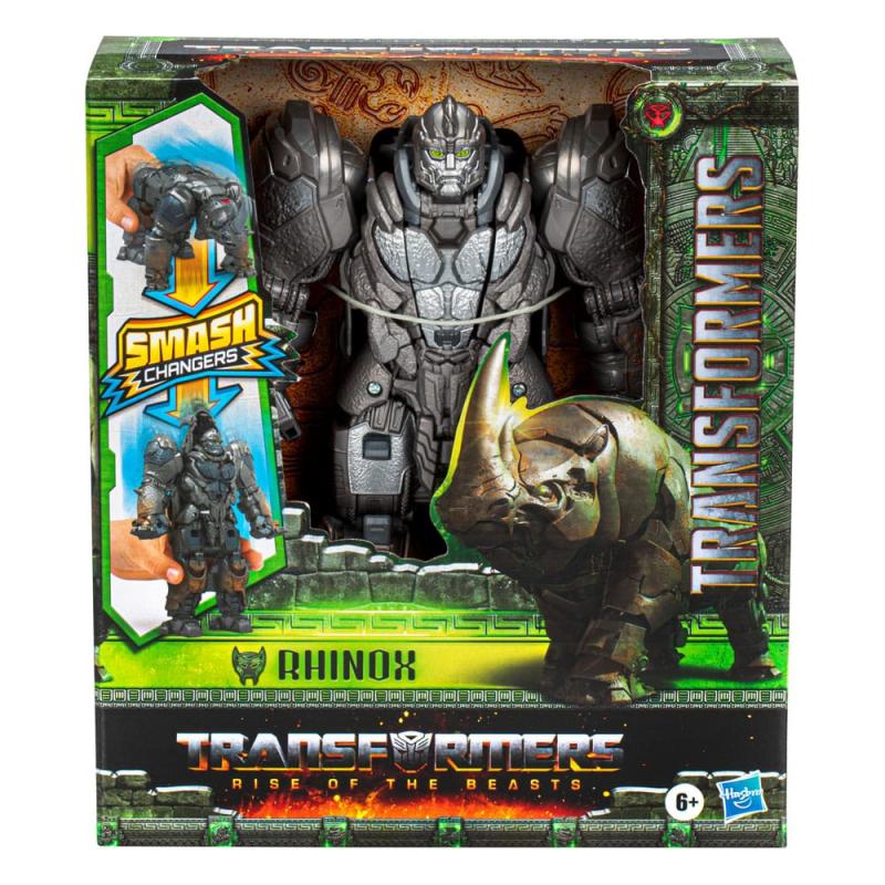 Transformers: Rise of the Beasts Smash Changers Action Figure Rhinox 23 cm