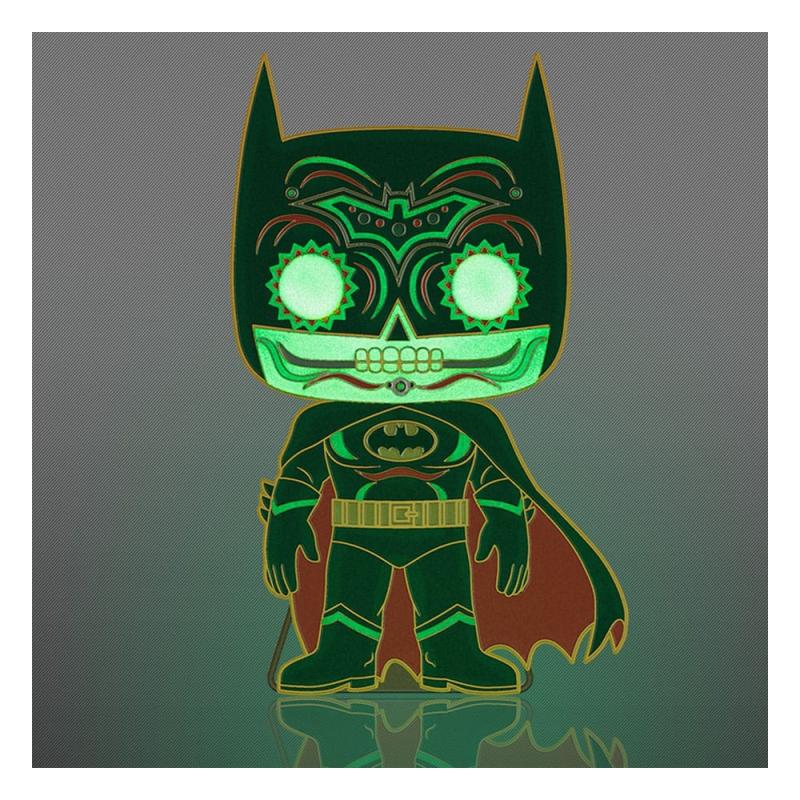 DC Comics DOTD Loungefly POP! Enamel Pin Batman (Glow-in-the-Dark) 10 cm