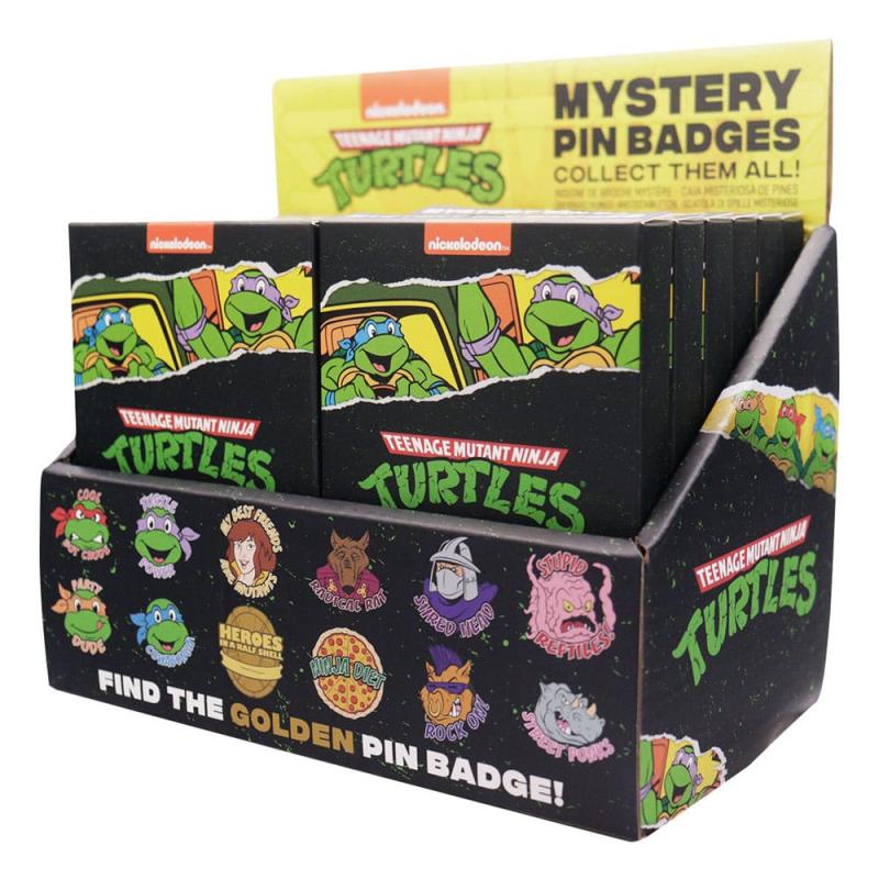 Teenage Mutant Ninja Turtles World Pin Badge Display (12)