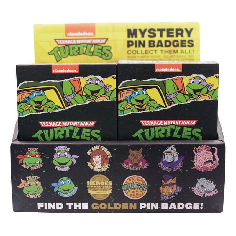 Teenage Mutant Ninja Turtles World Pin Badge Display (12)