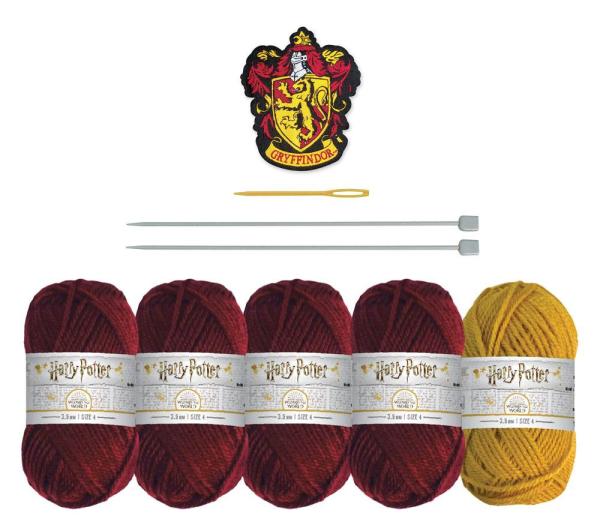Harry Potter Knitting Kit Infinity Colw Gryffindor