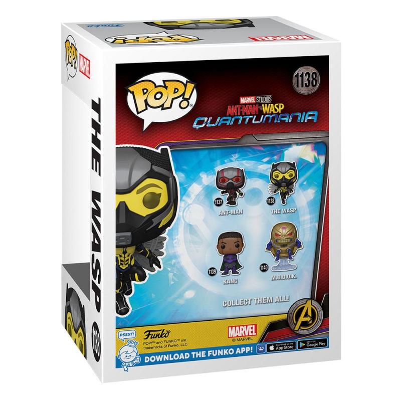 Ant-Man and the Wasp: Quantumania POP! Vinyl Figures The Wasp 9 cm Assortment (6)
