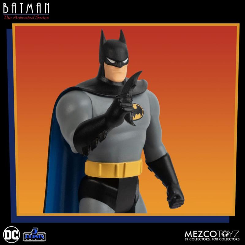 DC Comics 5 Points Action Figures 9 cm Batman: The Animated Series Assortment (4)