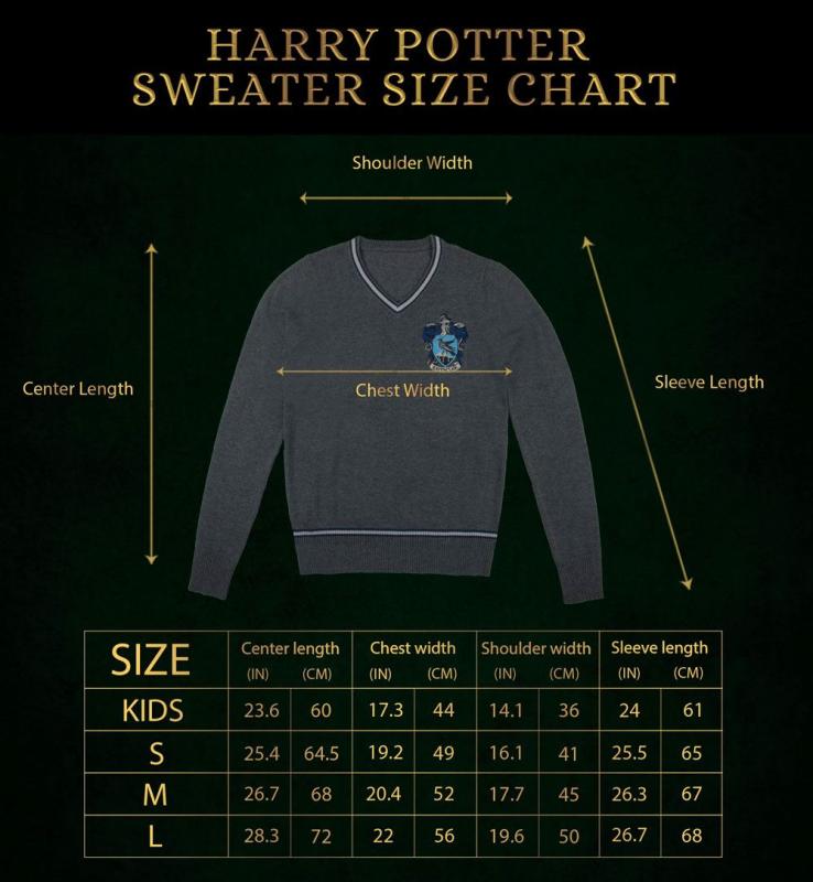 Harry Potter Knitted Sweater RavenclawSize XL