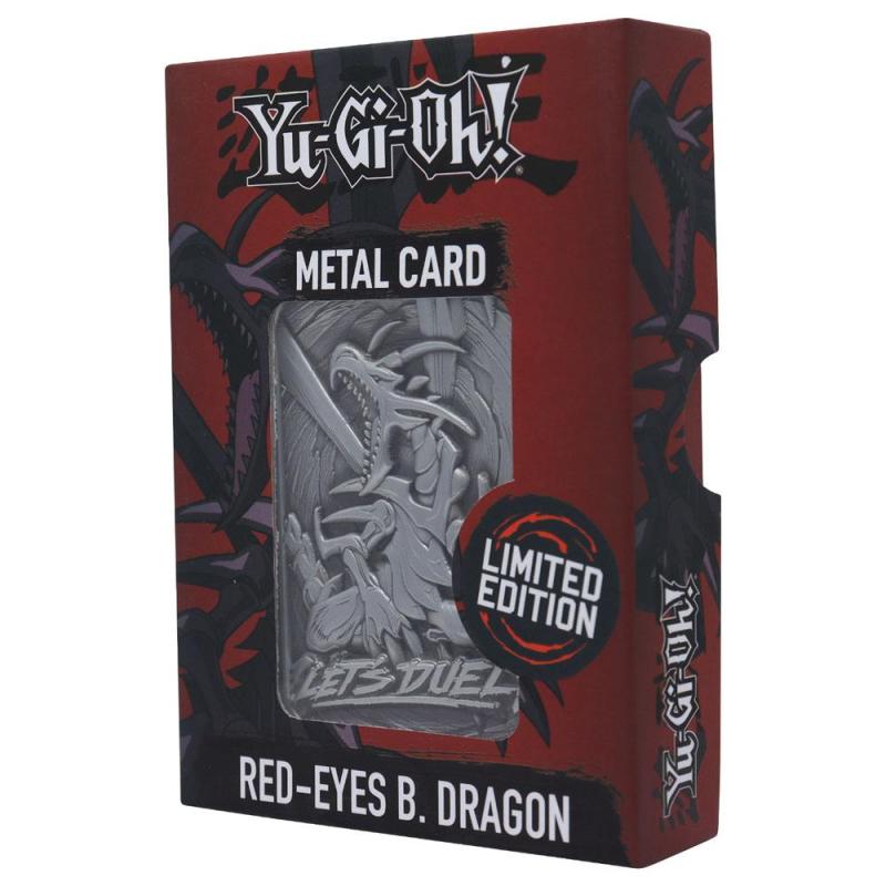 Yu-Gi-Oh! Replica Card Red Eyes B. Dragon Limited Edition