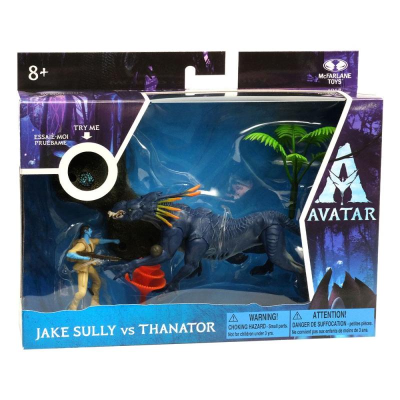 Avatar W.O.P Deluxe Medium Action Figure & Vehicle Jake vs Thanator