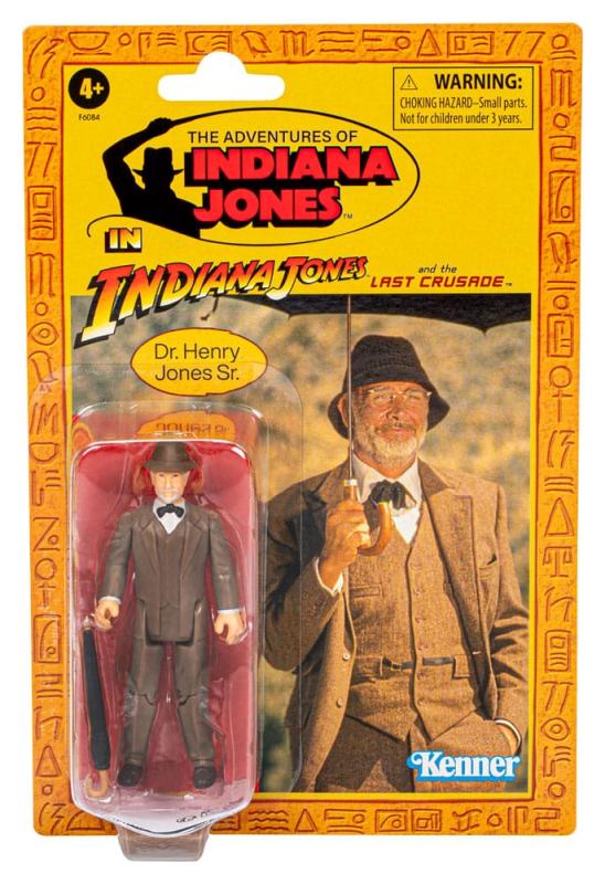 Indiana Jones Retro Collection Actionfigur Dr. Henry Jones Sr. (The Last Crusade) 10 cm