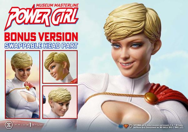 DC Comics Museum Masterline Statue Power Girl Deluxe Bonus Version 75 cm