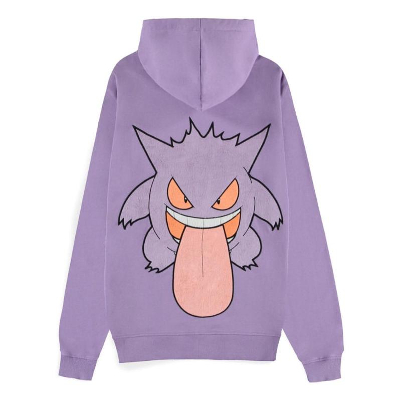 Pokemon Zipper Hoodie Sweater Gengar Size M