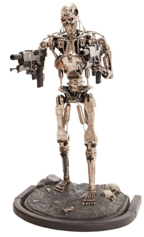 Terminator 2 Statue 1/1 T-800 Endoskeleton Version 2 190 cm