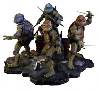 Teenage Mutant Ninja Turtles 1990 Statues Exclusive Set