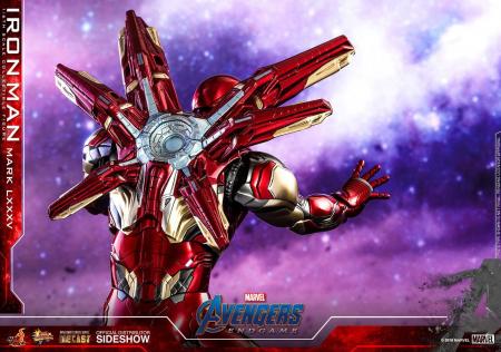 Avengers: Endgame Movie Diecast Action Figure 1/6 Iron Man M LXXXV 3 - Iron Studios