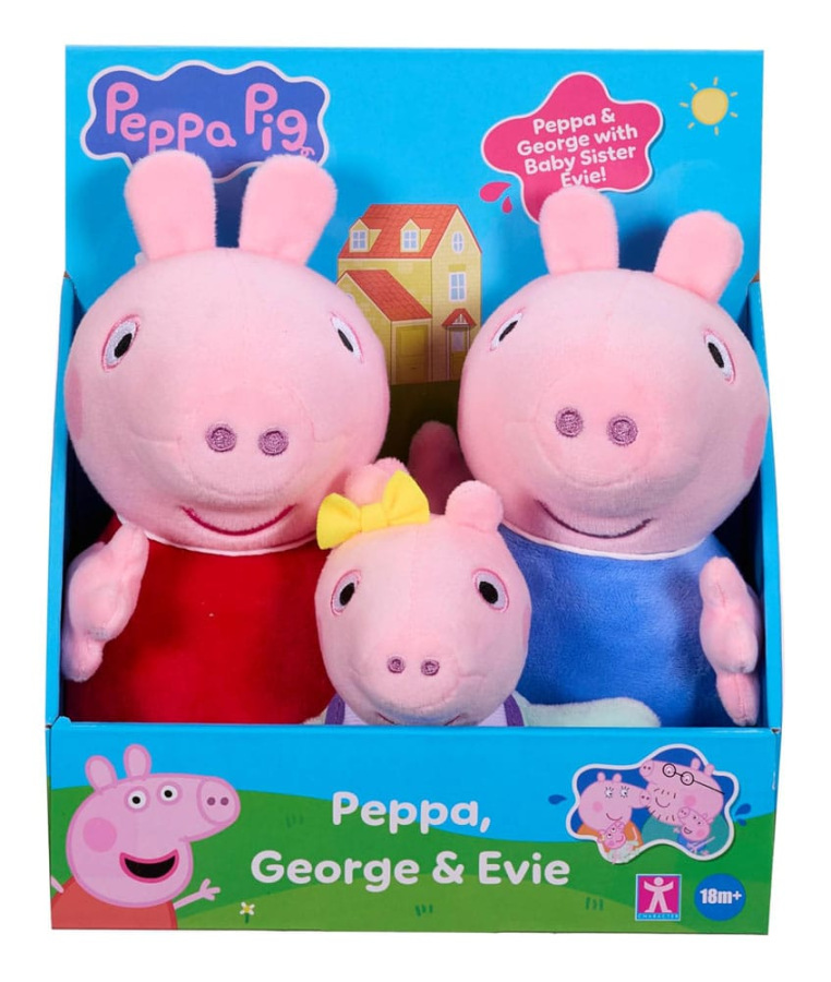 Peppa Pig Plush figures 3er Pack
