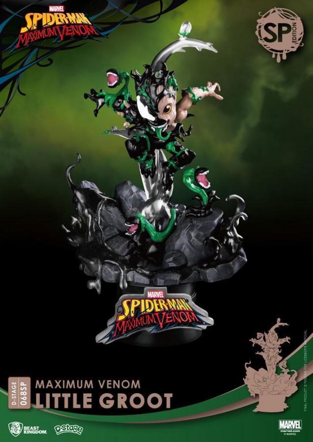 Marvel Comics: Maximum Venom Little Groot 16 cm D-Stage PVC Diorama - Beast Kingdom Toys