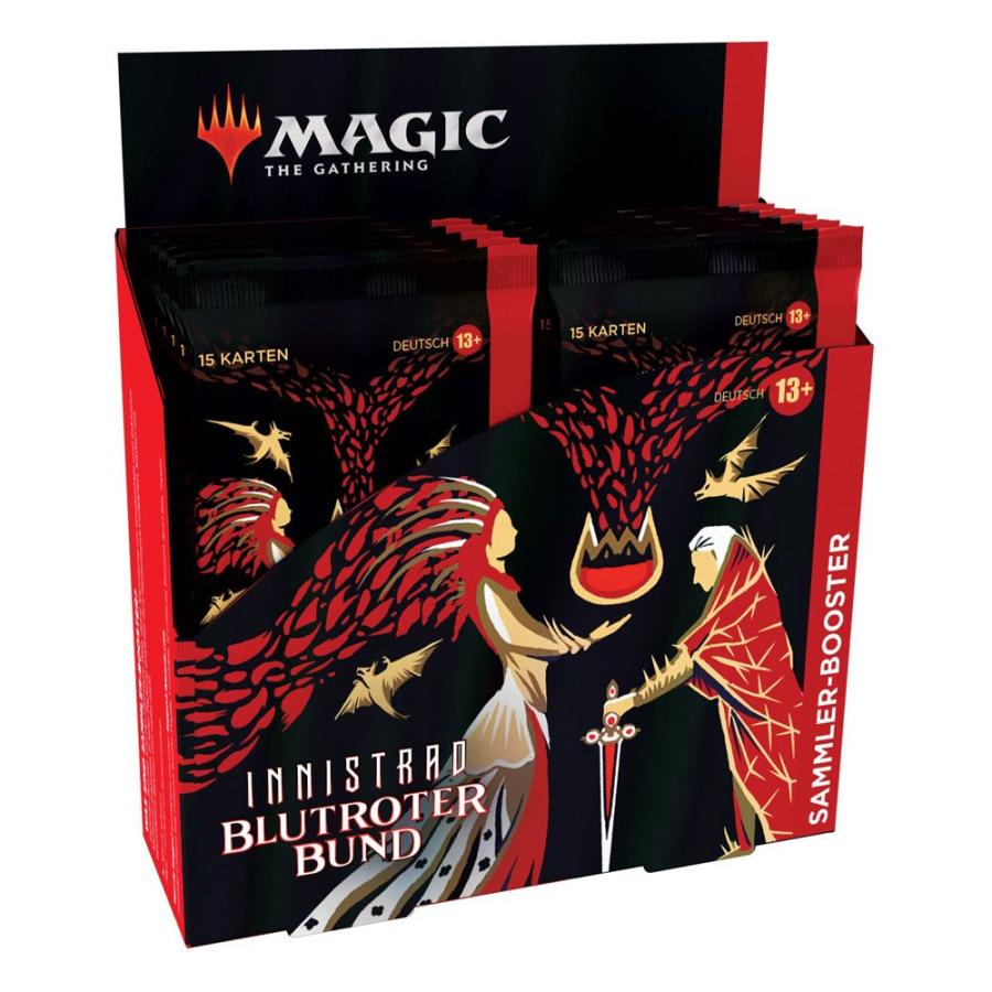 Magic the Gathering Innistrad: Blutroter Bund Collector Booster Display (12) german