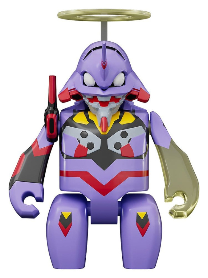 Rebuild of Evangelion Brickroid Mini Figure Evangelion Test Type-01 Pseudo DMS Phase 5 cm