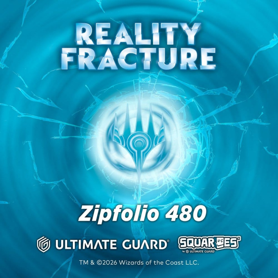 Ultimate Guard Zipfolio 480 Xenoskin Magic: The Gathering "Reality Fracture" - Black Uncommon / Gree