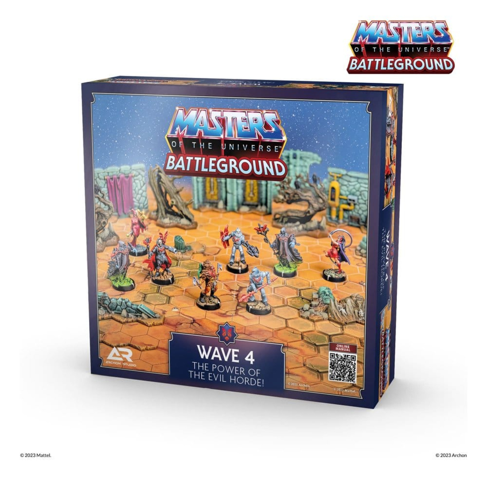 Masters of the Universe: Battleground Miniatures Game Wave 4: The Power of the Evil Horde *Italian V