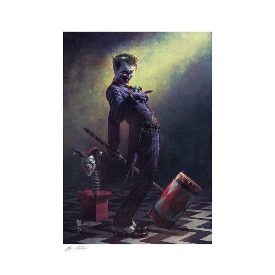 DC Comics: The Joker Clown Prince of Crime 46 x 61 cm Art Print - Sideshow Collectibles