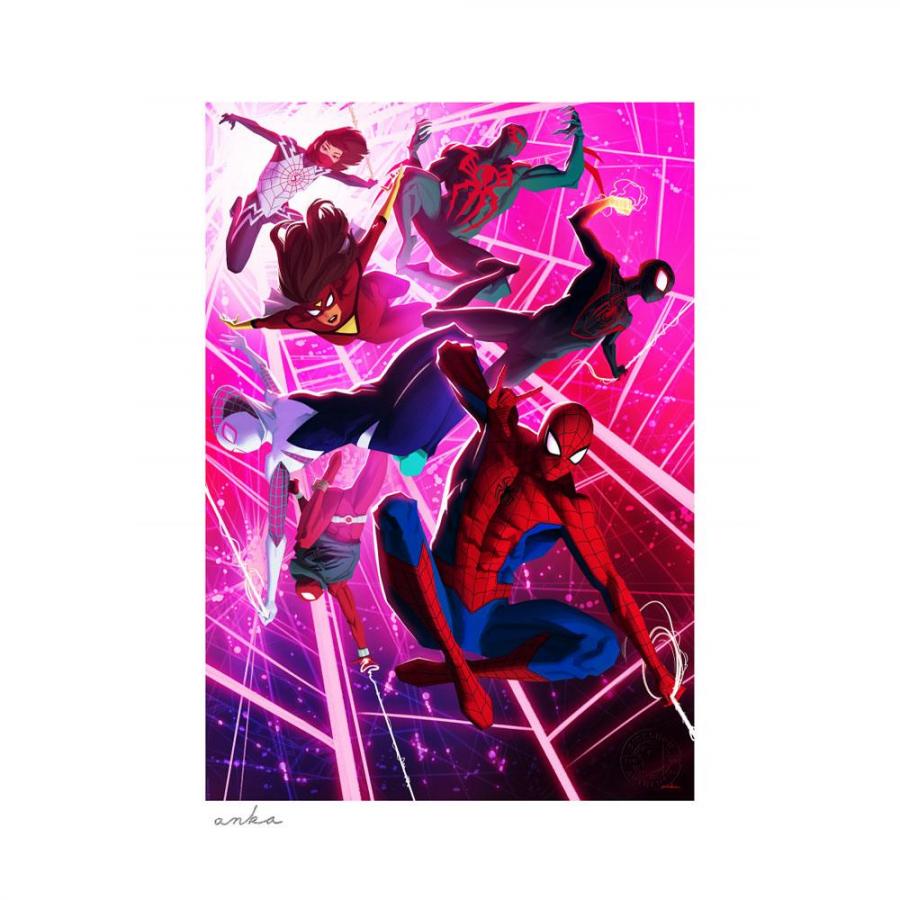 Marvel Comics: Heroes of the Spider-Verse 46 x 61 cm Art Print - Sideshow Collectibles