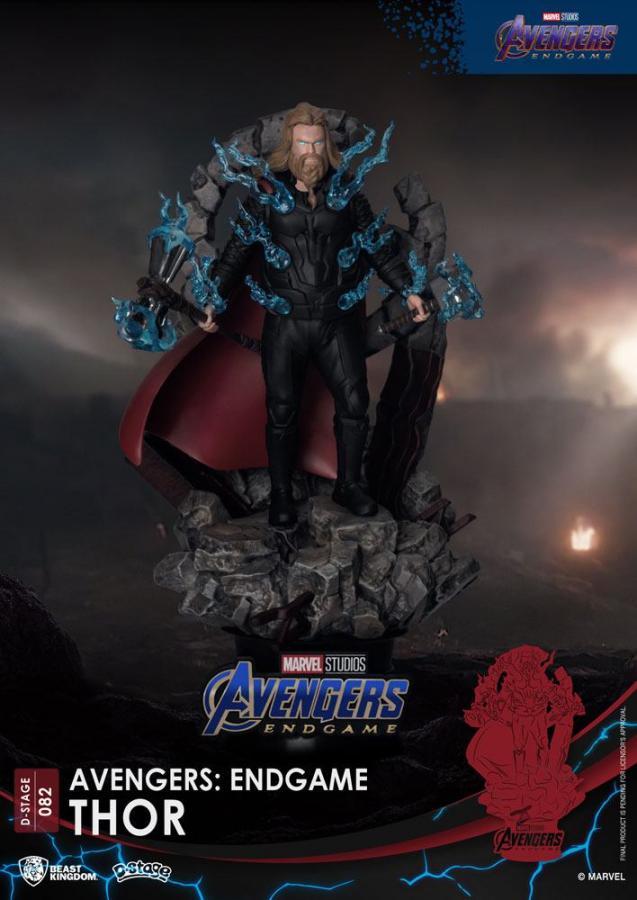 Avengers Endgame: Thor 16 cm Closed Box Ver. D-Stage PVC Diorama - Beast Kingdom Toys