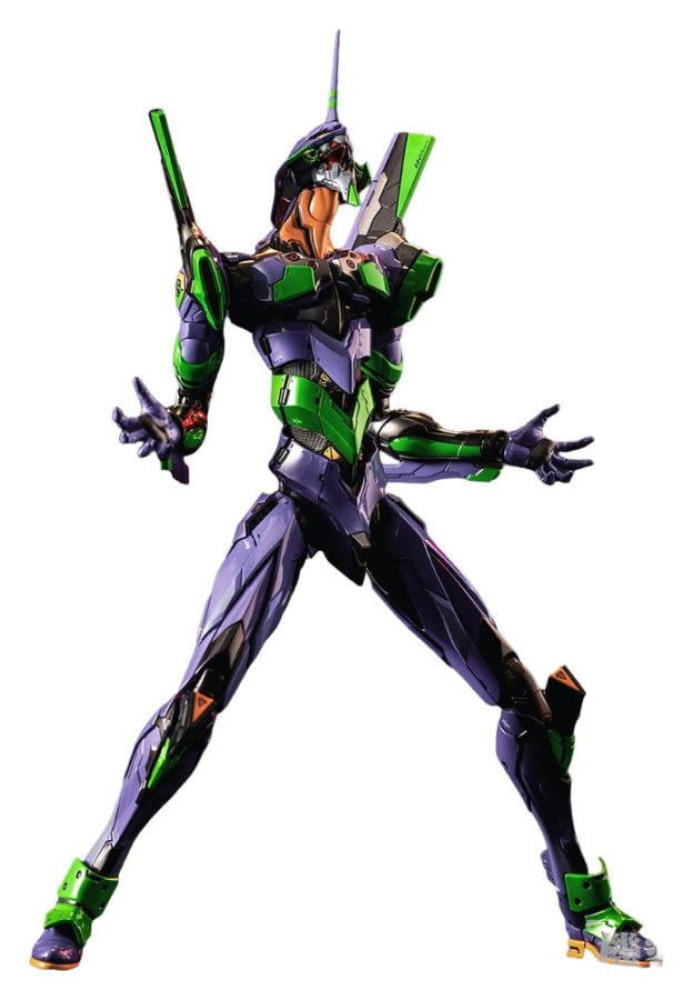 Evangelion Carbotix Action Figure Evangelion Unit-01 Test Type (DX Ver.) 33 cm