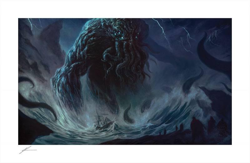 Cthulhu I 46 x 84 cm Art Print by Richard Luong - Sideshow Collectibles