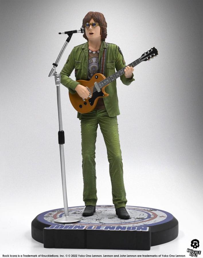 John Lennon 22 cm Rock Iconz Statue - Knucklebonz
