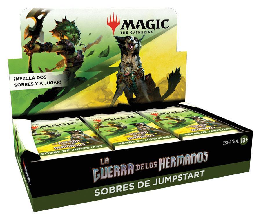 Magic the Gathering La Guerra de los Hermanos Jumpstart Booster Display (18) spanish