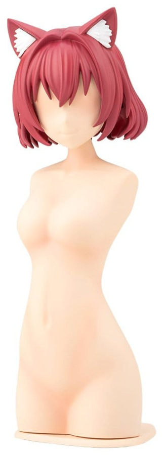 Sousai Shojo Teien Model Kit Accessory Set Arranged Wigs Animal Ears Bob Cat 9 cm