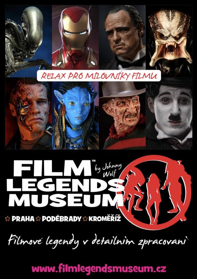 FILM LEGENDS MUSEUM PLAKÁT 61 x 91 cm POSTER