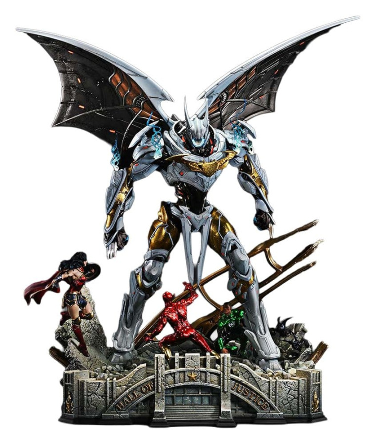 Justice League (Comics) Premium Masterline Statue Batman Final Suit (Design by Jorge Jimenez) Bonus