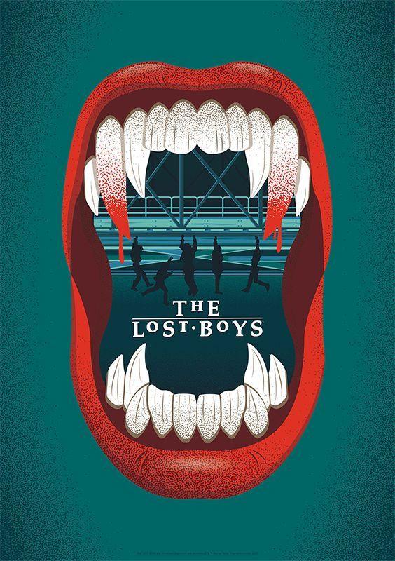 The Lost Boys 42 x 30 cm Limited Edition Art Print - FaNaTtik