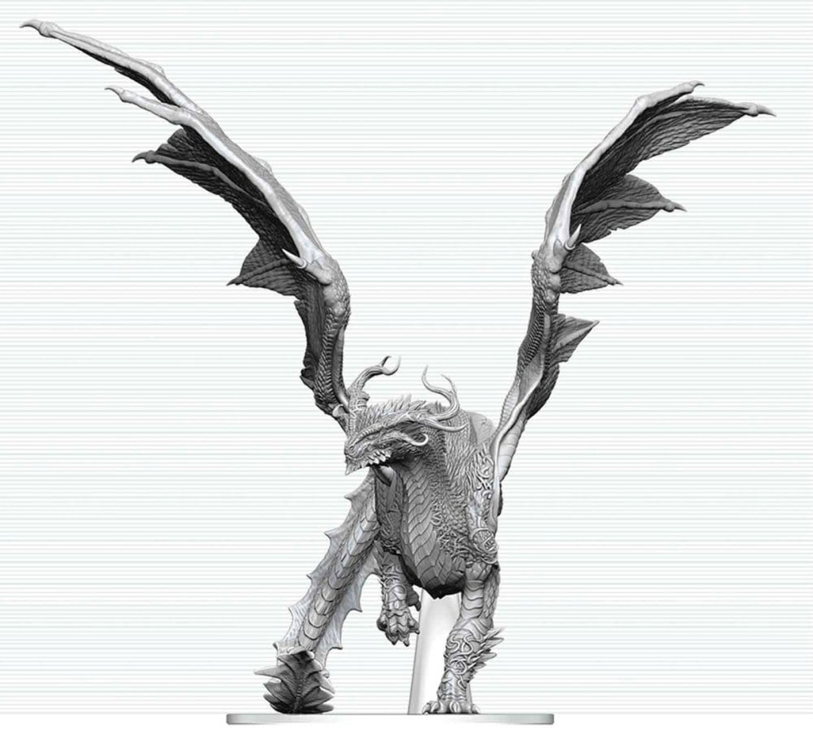 Dungeons & Dragons Nolzur's Marvelous Miniatures Unpainted Miniature Adult Spirit Dragon 24 cm