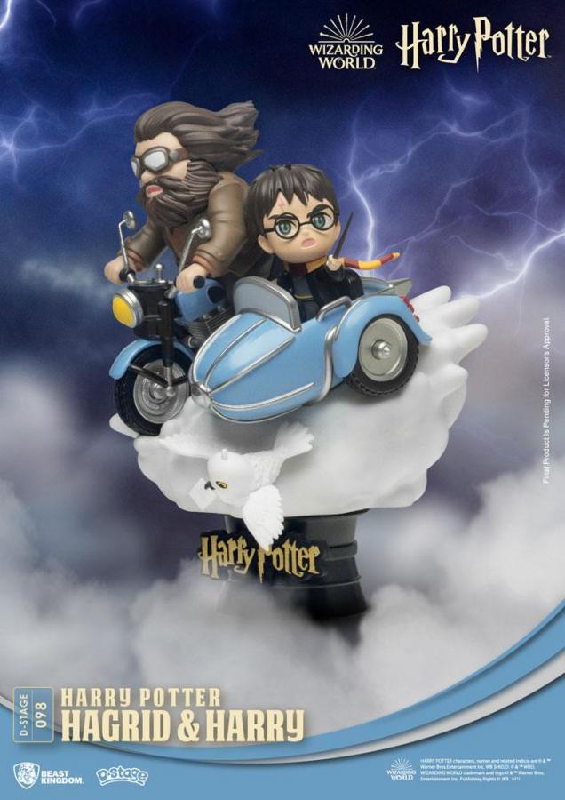 Harry Potter: Hagrid & Harry NV 15 cm PVC D-Stage Diorama - Beast Kingdom Toys