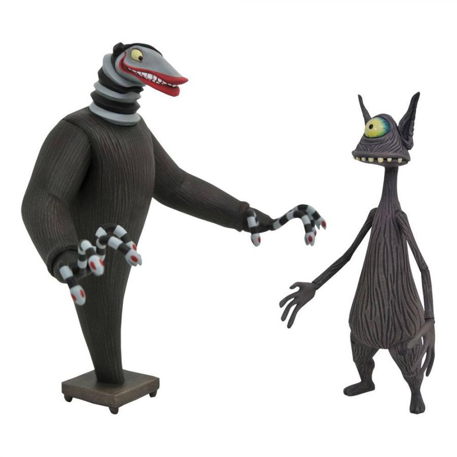 Nightmare before Christmas: Creature under the Stairs & Cyclops - Figures 18 cm - Diamond