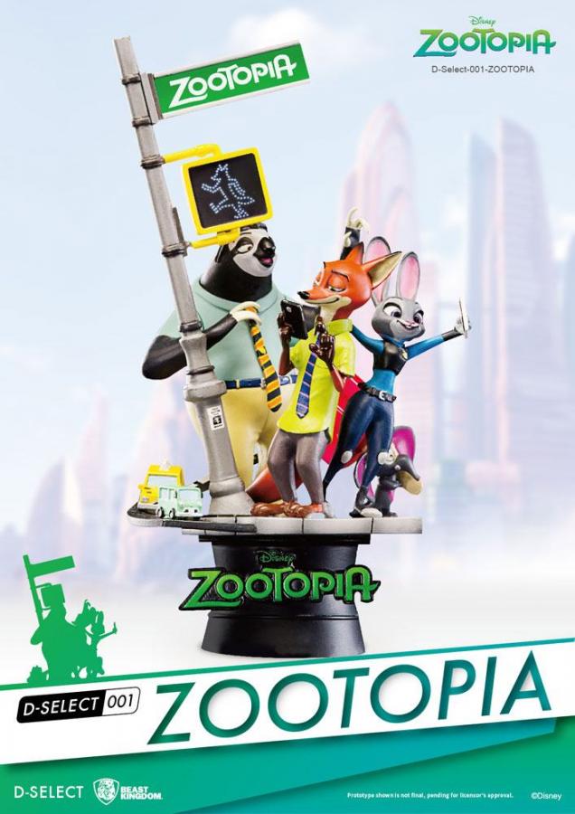 Zootopia 16 cm D-Select PVC Diorama - Beast Kingdom Toys