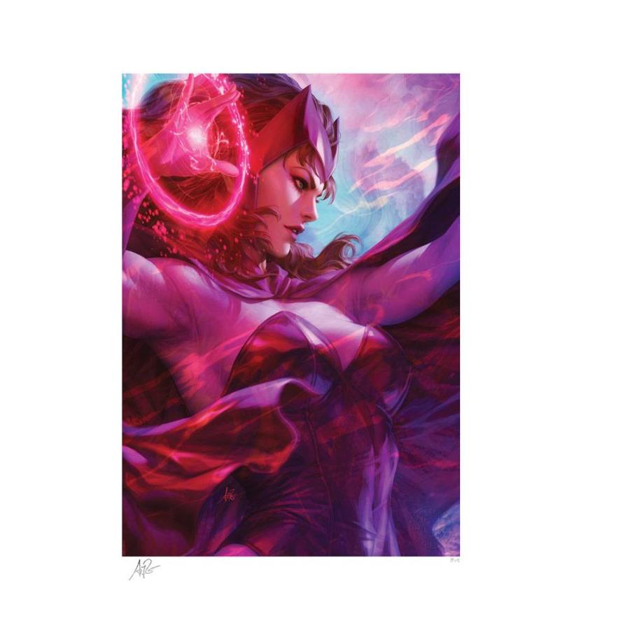 Marvel: Scarlet Witch 46 x 61 cm Art Print - Sideshow Collectibles