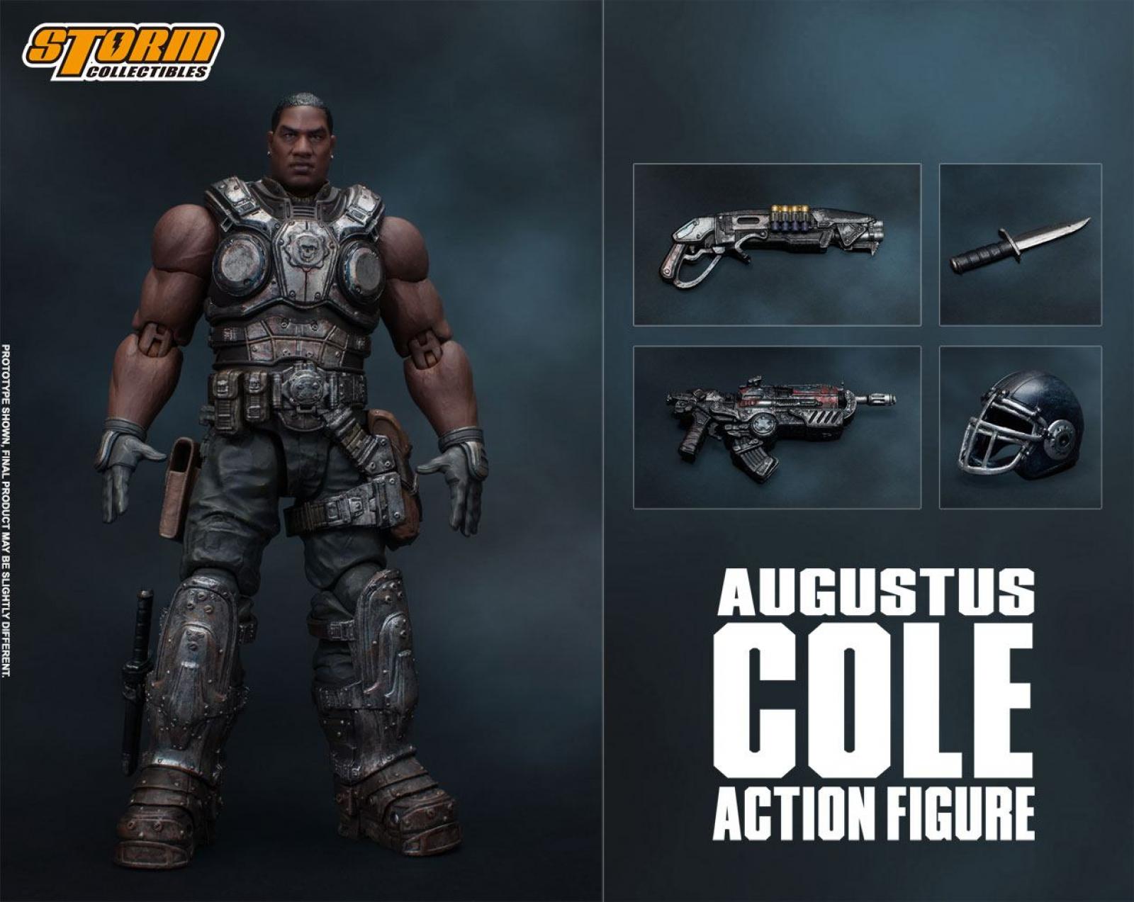Gears of War 5: Augustus Cole - Action Figure 1/12 - Storm Collectibles