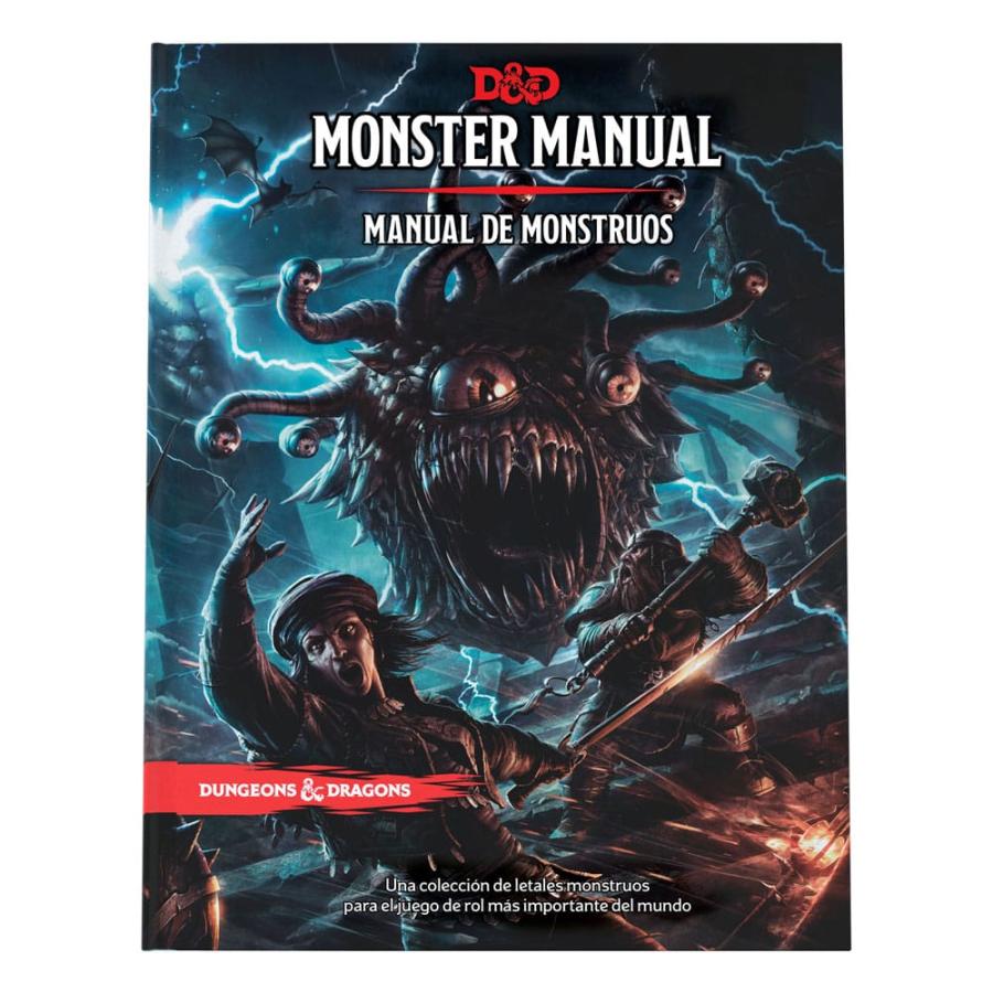 Dungeons & Dragons RPG Monster Manual spanish